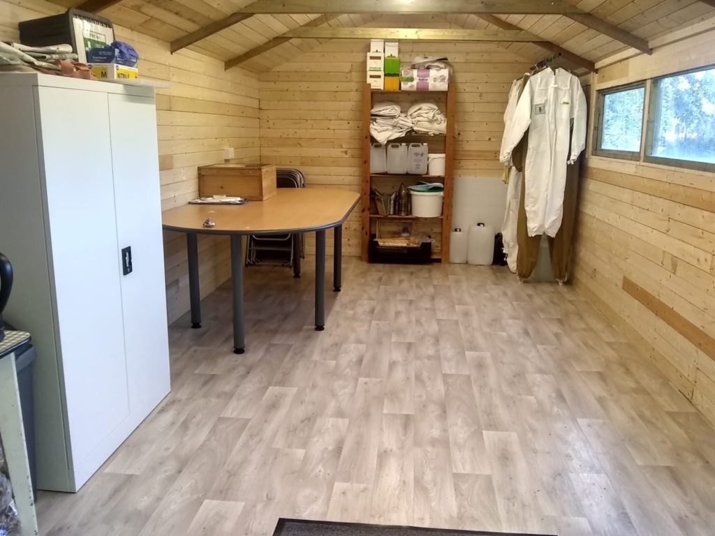 Club House - Den has been tidying up!